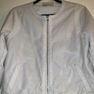 Faux Leather bomber Jacket